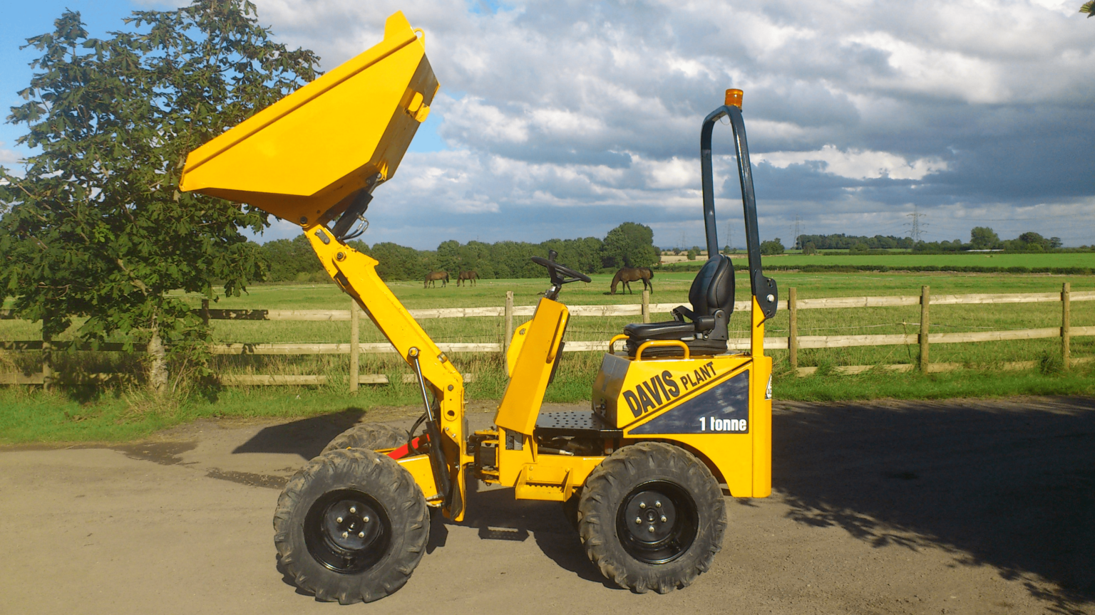 Earthmoving 2 Thwaites Alldrive 1T Hydrostatic HiTip Dumper DAP HIRE
